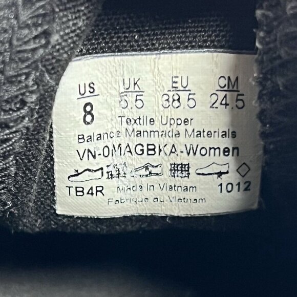 Vans Black Sneakers Sleek Slip-On Comfort - Picture 2 of 9